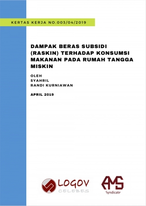 Dampak Beras Subsidi (Raskin) terhadap Konsumsi Makanan pada Rumah Tangga Miskin